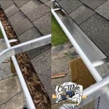 First-Rate-Gutter-Guard-Installation-Completed-in-Maryland-Heights-MO 2